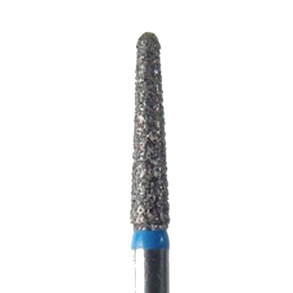 Microcopy NeoDiamond Disposable Diamond Bur, FG #1116.8 (856-016), Medium Grit, Round End Taper, 1.6 mm Head Diameter, 8.0 mm Head Length, 25/Pack thumbnail 5