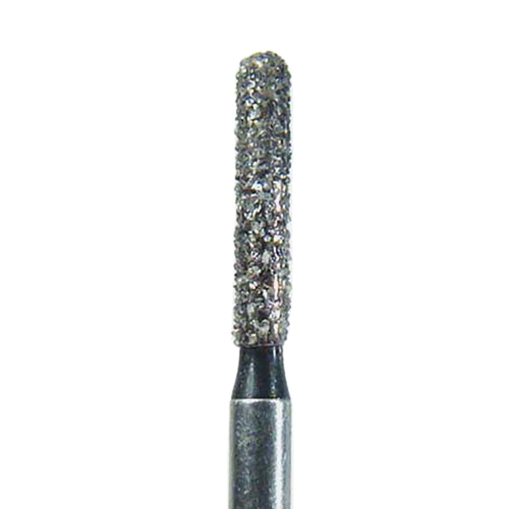 NeoDiamond® Crown/Bridge & Operative Diamond Burs – FG, Cylinder, Coarse, Green, Round End, #881 (1214.8C), 1.4 mm Diameter, 8.0 mm Length, 25/Pkg thumbnail 5