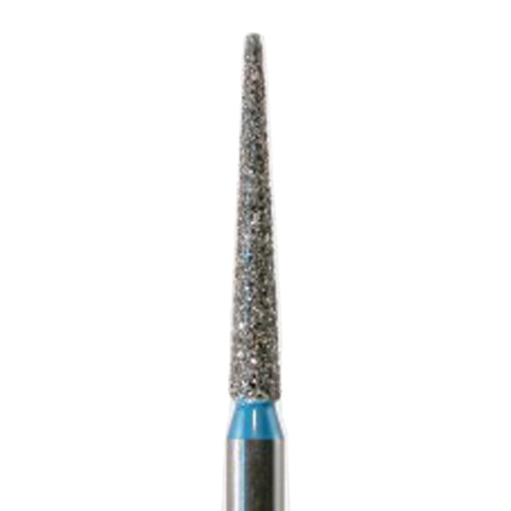 NeoDiamond® Crown/Bridge & Operative Diamond Bur, FG, Medium Grit, Pointed Cone, Blue Ring, #859 (1314.10M), 1.4 mm Diameter, 10.0 mm Length, 25/Pkg thumbnail 4