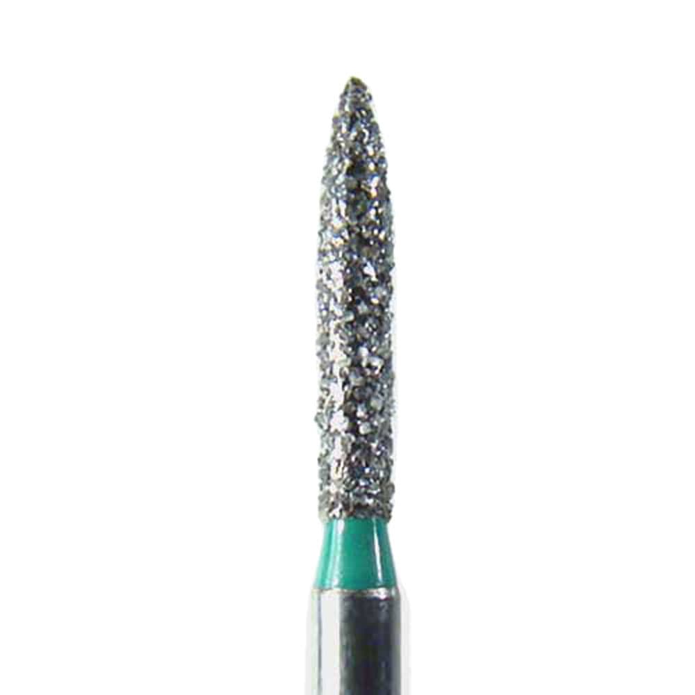 NeoDiamond FG #1514.7 (862.814) Coarse, Flame Shaped Disposable Diamond Bur, 25/Pk thumbnail 3