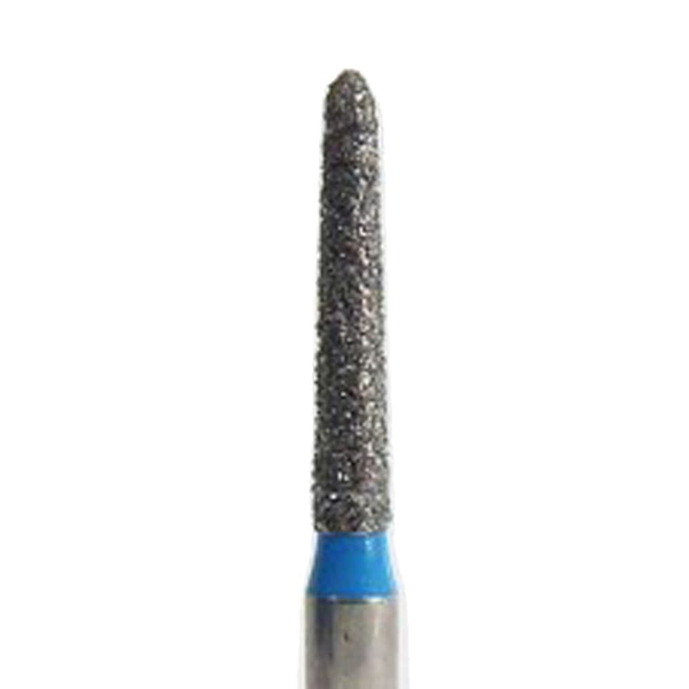 NeoDiamond® Crown/Bridge & Operative Diamond Bur, FG, Medium Grit, Pointed Taper, Cone, Blue Ring, #878 (1714.8M), 1.4 mm Diameter, 8.0 mm Length, 25/Pkg thumbnail 4