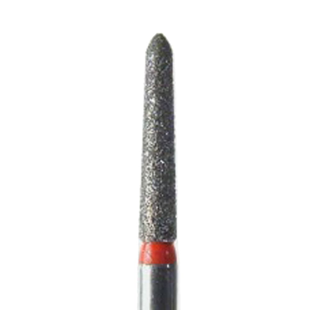 NeoDiamond® Crown/Bridge & Operative Diamond Burs – FG, Fine, Pointed Taper, Cone, #878 (1716.8F), 1.6 mm Diameter, 8.0 mm Length, Red Ring, 25/Pkg thumbnail 5