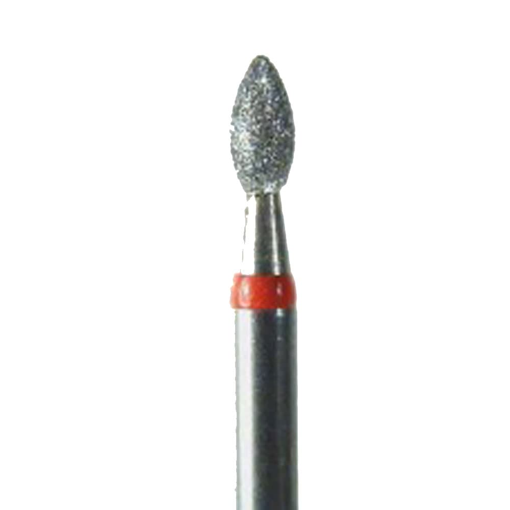 NeoDiamond® Crown/Bridge & Operative Diamond Burs – FG, Football, Fine Grit, Red Ring, #368 (1916F), 1.6 mm Diameter, 3.2 mm Length, 25/Pkg thumbnail 4