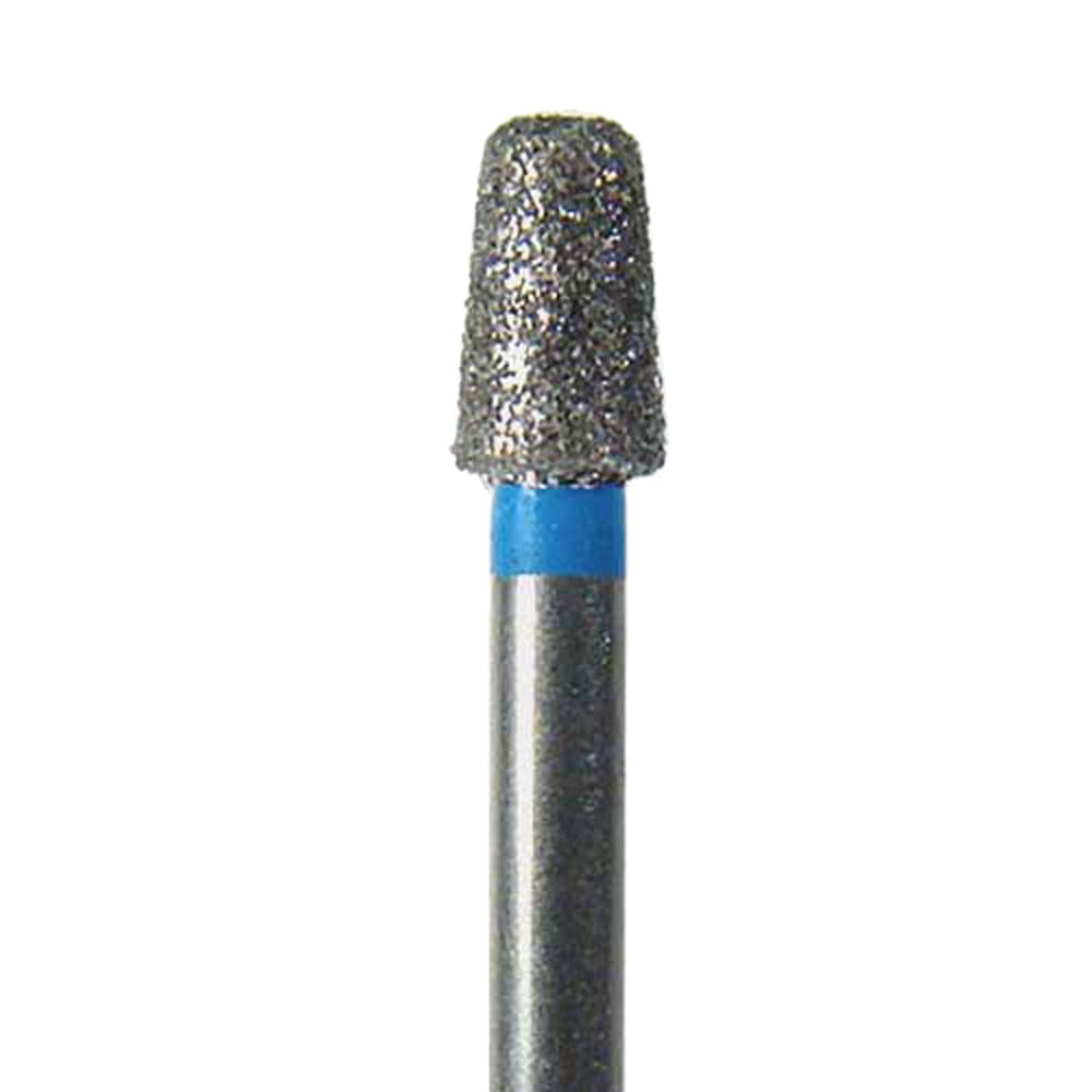NeoDiamond® FG Diamond Bur, Medium Grit, Modified Flat End Taper, #845 (2525M), 2.5 mm Diameter, 4.0 mm Length, Friction Grip, Blue Ring, 25/Pkg thumbnail 5