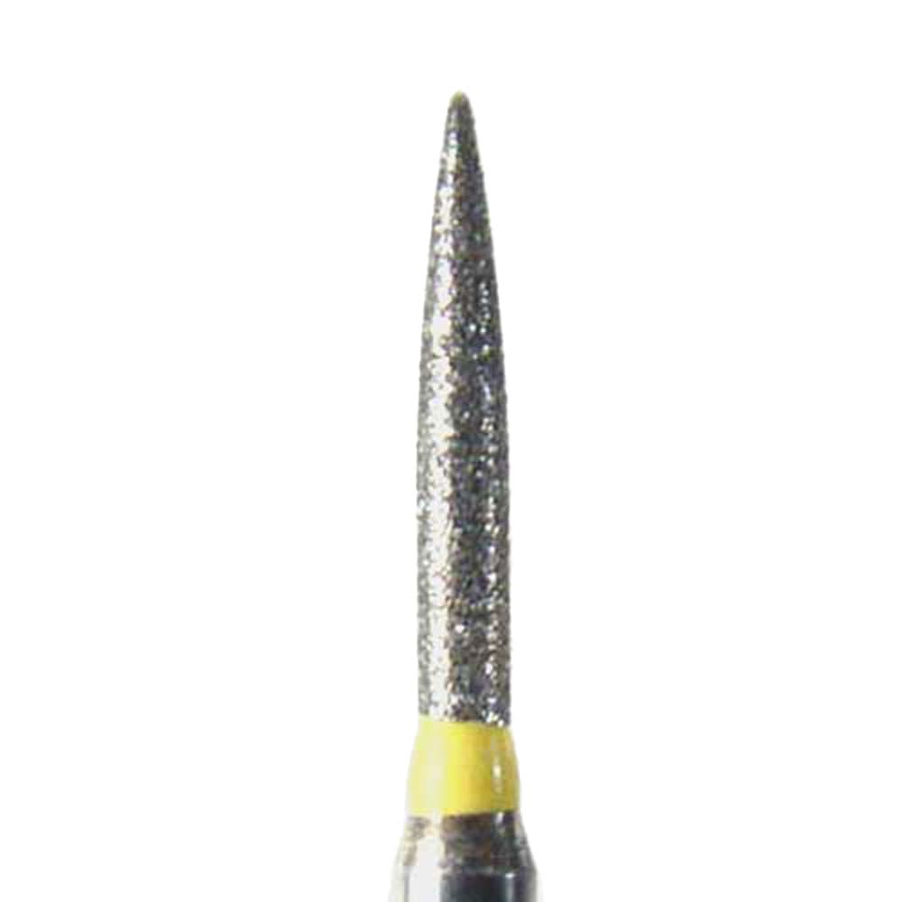NeoDiamond Very Fine Finishing Diamond Bur, Flame Shape, Friction Grip, #3512.7VF, 25/Pack (861.012) thumbnail 4