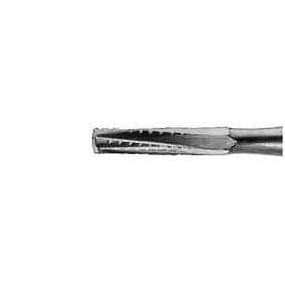 Miltex FG #559 SL Surgical Length Straight Fissure Crosscut Carbide Bur, Friction Grip, Pack of 10 thumbnail 3