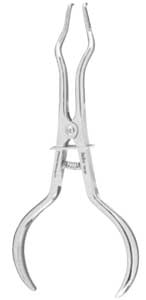 Miltex Brewer Rubber Dam Clamp Forceps, Stainless Steel, 6-3/4", 76-20 thumbnail 7