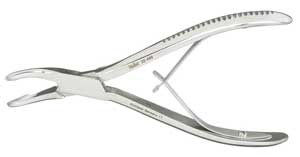 Miltex-Integra #4A Mead Oral Surgery Rongeur, 6-1/2" Handle, Slightly Angled Beaks thumbnail 3