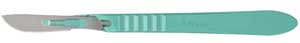 Miltex-Integra #22 Disposable Scalpel, Stainless Steel, Sterile, Box of 10, 4-422 thumbnail 8