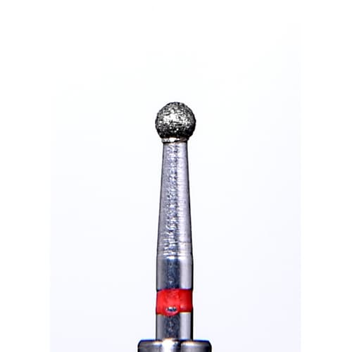 ODS Precision Diamond FG #801.018 Fine Grit Round Diamond Burs, 10/Pk - ODS Precision Diamond FG #801.018 Fine grit, Round diamond burs, 10/Pk - Image 1
