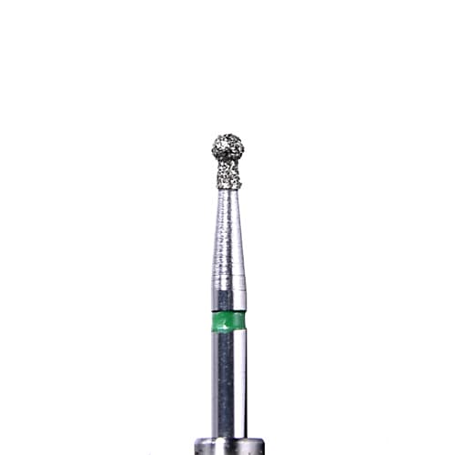 ODS Precision Diamond FG #802.014 Coarse Grit, Round with Neck Diamond Bur, 10/Pk - ODS Precision Diamond FG #802.014 Coarse grit, Round with Neck diamond burs - Image 1