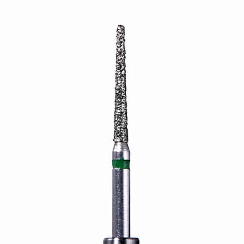 ODS Precision Diamond FG #850.012 Coarse Grit Round End Taper Diamond Burs, 10/Pk - ODS Precision Diamond FG #850.012 Coarse grit, Round end taper diamond burs - Image 1