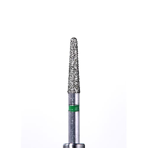 ODS Precision Diamond FG #856.021 Coarse Grit Round End Taper Diamond Burs, 10/Pk - ODS Precision Diamond FG #856.021 Coarse grit, Round end taper diamond burs - Image 1