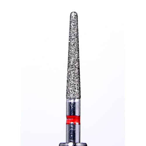 ODS Precision Diamond FG #856L.018 Fine Grit, Round End Taper Diamond Burs, 10/Pk - ODS Precision Diamond FG #856L.018 Fine grit, Round end taper diamond burs - Image 1