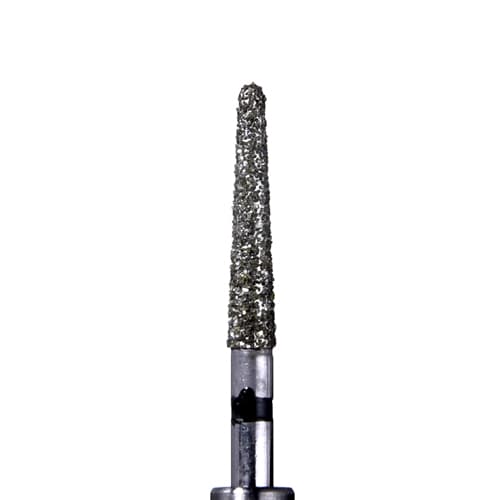 ODS Precision Diamond FG #856L.018 Super Coarse Grit, Round End Taper Diamond Bur, 10/Pk - ODS Precision Diamond FG #856L.018 Super Coarse grit, Round end taper diamond - Image 1
