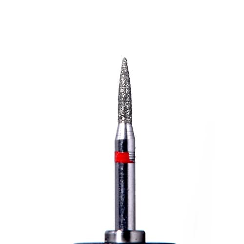 ODS Precision Diamond FG #860.012 Fine Grit Flame Diamond Burs, 10/Pk - ODS Precision Diamond FG #860.012 Fine grit, Flame diamond burs, 10/Pk - Image 1