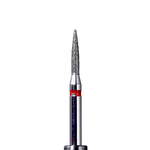 ODS Precision Diamond FG #861.012 Fine Grit Flame Diamond Burs, 10/Pk - ODS Precision Diamond FG #861.012 Fine grit, Flame diamond burs, 10/Pk - Image 1