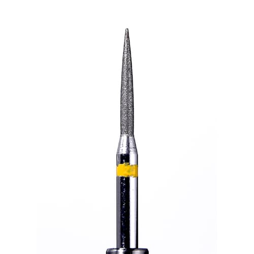 ODS Precision Diamond FG #862.012 Super Fine Grit Flame Diamond Burs, 10/Pk - ODS Precision Diamond FG #862.012 Super Fine grit, Flame diamond burs, 10/Pk - Image 1