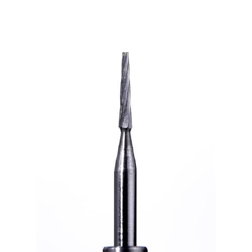 ODS Precision Carbide FG #169L Taper Fissure Plain Cut Bur, Long Head, 10/Pack - ODS Precision Carbide FG #169L taper fissure plain cut carbide bur (long head) - Image 1