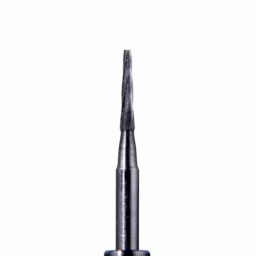 ODS Precision Carbide FG #170L Taper Fissure Plain Cut (Long Head) Carbide Bur, Pack of 10 - ODS Precision Carbide FG #170L Taper Fissure Plain Cut (Long Head) carbide bur - Image 1