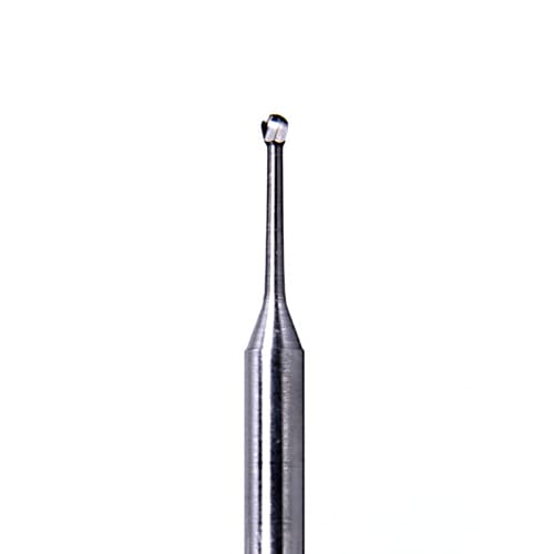ODS Precision Carbide RA #2 Round Carbide Bur for Slow Speed Latch, Pack of 10 - ODS Precision Carbide RA #2 round carbide bur for slow speed latch, pack of 10 - Image 1
