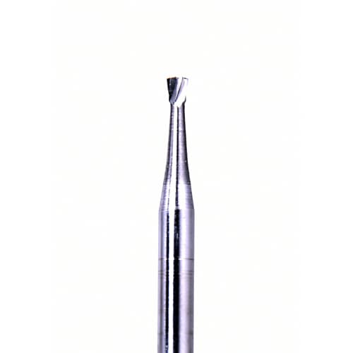 ODS Precision Carbide RA #37 Inverted Cone Bur, Slow Speed Latch, Pack of 10 - ODS Precision Carbide RA #37 inverted cone carbide bur for slow speed latch - Image 1