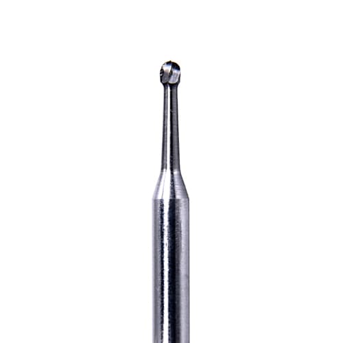ODS Precision Carbide RA #4 Round Carbide Bur for Slow Speed Latch, Package of 10 - ODS Precision Carbide RA #4 Round Carbide Bur for Slow Speed Latch, package - Image 1