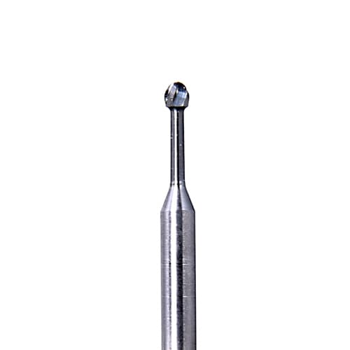 ODS Precision Carbide RA #6 Round Carbide Bur for Slow Speed Latch, Package of 10 - ODS Precision Carbide RA #6 Round Carbide Bur for Slow Speed Latch, package - Image 1