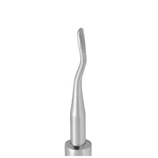 Nordent Titanium-Nitride Elevator #46R, Back-Action Bend, Single End, 3.2mm Blade, Hexagonal Handle, 46RT thumbnail 4
