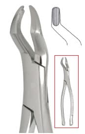 Nordent Extraction Forceps, Upper Left 1st and 2nd Molar, #53L, Stainless Steel, American Pattern thumbnail 5