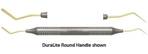 Nordent Composite Placement Instrument #7T, Double Paddle, Titanium Nitride Coated, Double End, DuraLite ColorRings Handle thumbnail 5