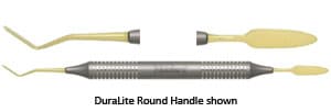 Nordent #9 Titanium-Coated Double End Composite Placement Instrument, DuraLite Round Handle, REPFI9T thumbnail 7