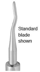 Nordent Elevator SE Apexo #303, Back-Action, 2.5mm Blade Width, Single End, Stainless Steel thumbnail 5