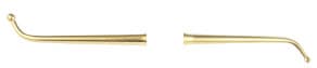 Nordent Composite Placement Instrument #32, Ball, Titanium Nitride Coated, DuraLite ColorRings Handle, Double End thumbnail 4
