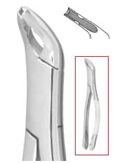 Nordent Extraction Forceps, Lower Universal Anatomical Beaks, Serrated, Stainless Steel, #151AS thumbnail 6