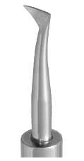 Nordent Surgical Elevator #65, Cryer, Small Flag, Right, Single End, Stainless Steel Handle thumbnail 3