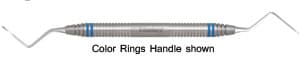 Nordent Root Tip Pick Davis #11 Double-Ended DuraLite ColorRings Stainless Steel thumbnail 2