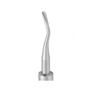 Nordent #77R Serrated Back-Action Surgical Elevator, Stainless Steel, 3.7mm Blade, Single End thumbnail 5