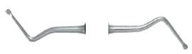 Nordent Excavator DE Long Shank Spoon #12 DuraLite ColorRings Handle, 1.6mm, Double-End thumbnail 5