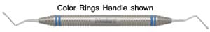 Nordent Endodontic Excavator #31L, Double-Ended, Long Shank, DuraLite ColorRings Handle, Stainless Steel thumbnail 5