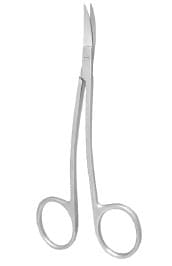 Nordent Surgical Scissors #314 LaGrange, 4.5" (115mm), Curved Blade, 1 Serrated Blade, Stainless Steel thumbnail 7