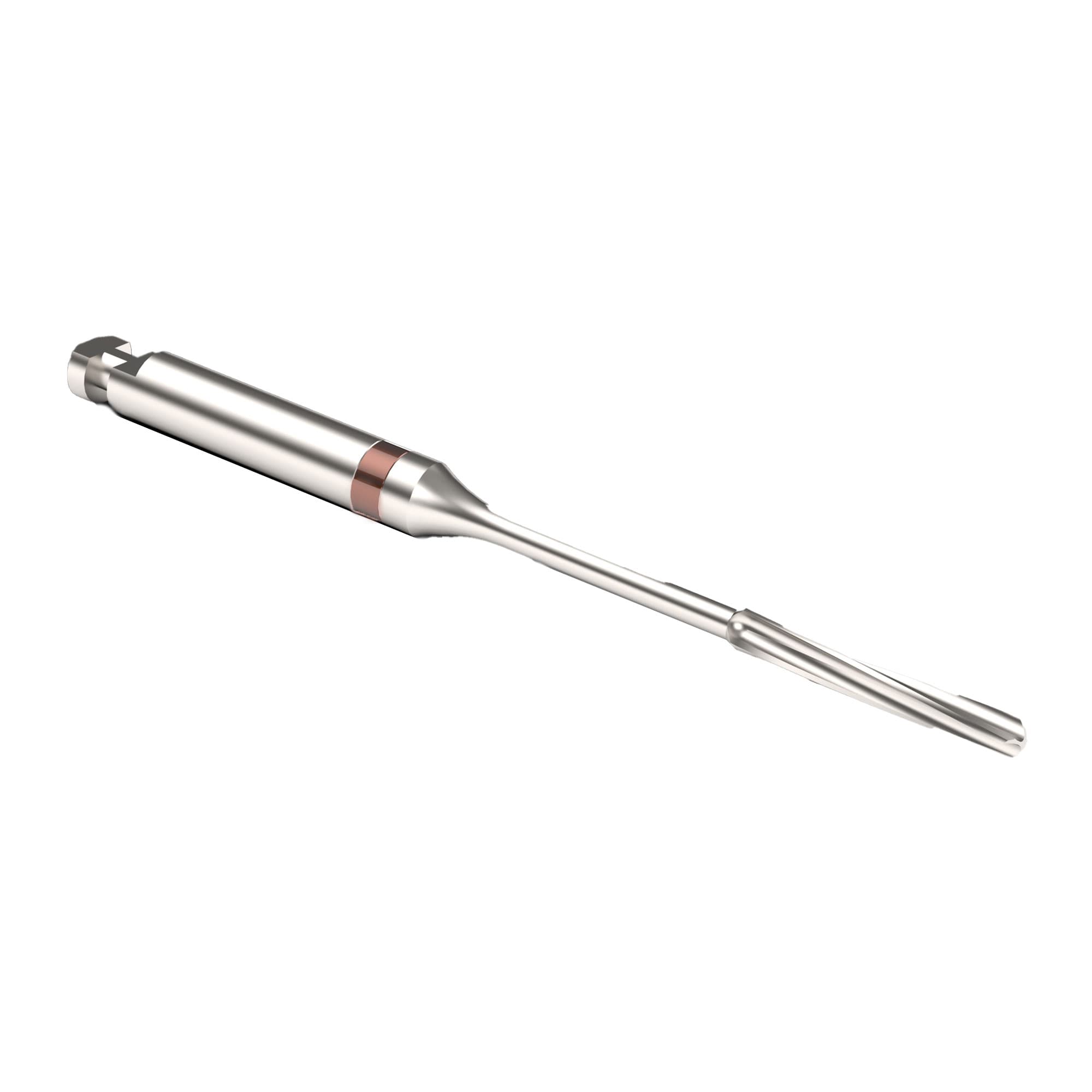 Nordin Mecodont Stainless Steel Post Drill #5, Parallel Sided, Ø1.25mm, Beige, 2/Pack thumbnail 2