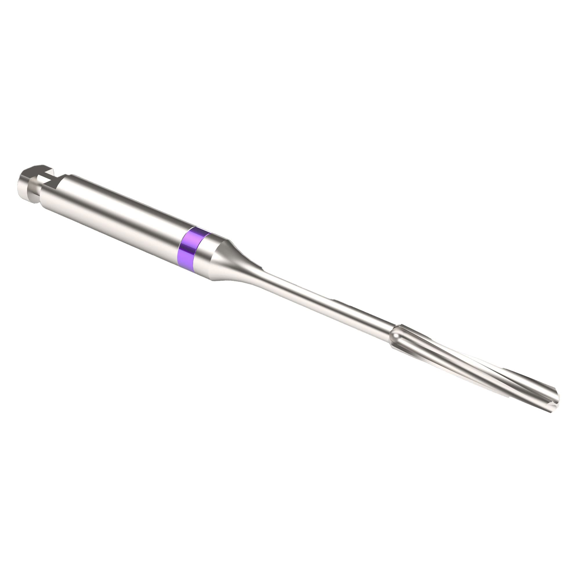 Nordin Mecodont Parallel Sided Post Drill, Stainless Steel, #5.5 (Ø1.40mm, Purple), 2/Pk thumbnail 2