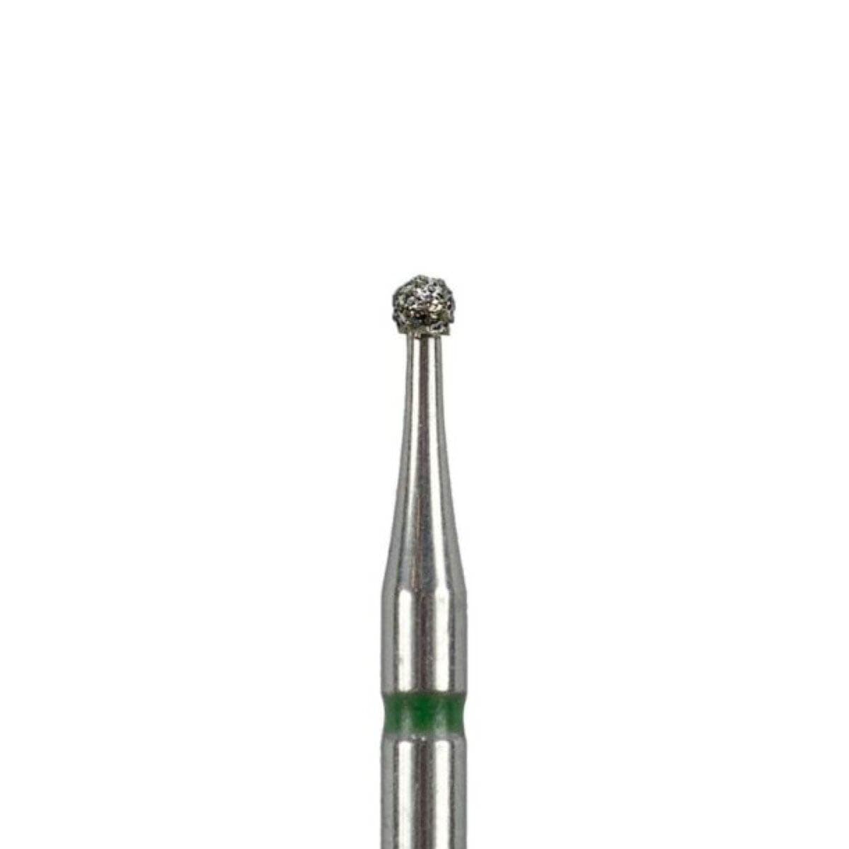 ODS Precision FG #801L.012 Coarse Grit Round Diamond Burs, 1.2mm Head Diameter, 10/Pk - ODS Precision FG #801L.012 Coarse Grit Round Diamond Burs, 10/Pk - Image 1