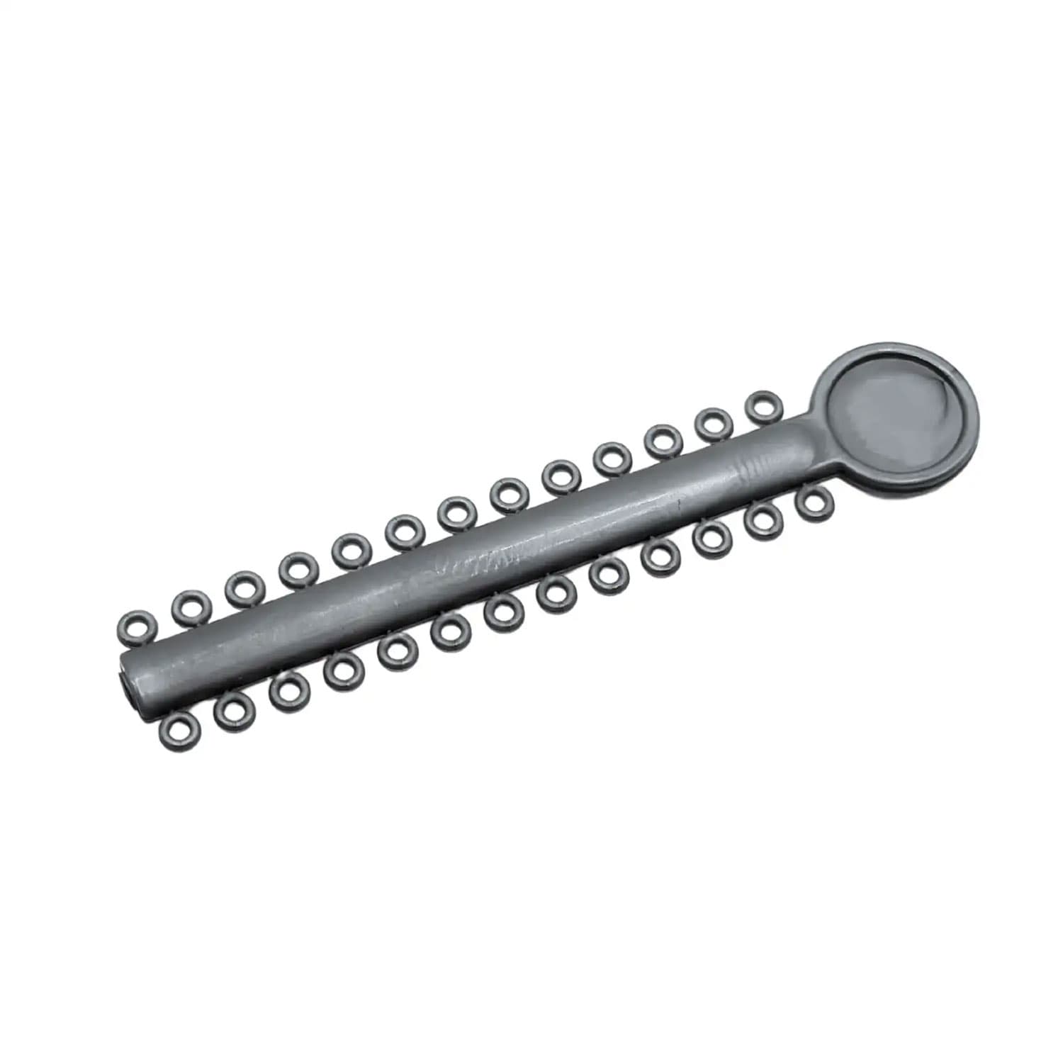 Ortho Shop Elastic Ligature Ties, Silver, 1040/Pk - Ortho Shop Elastic Ligature Ties, Silver, 1040/Pk - Image 1