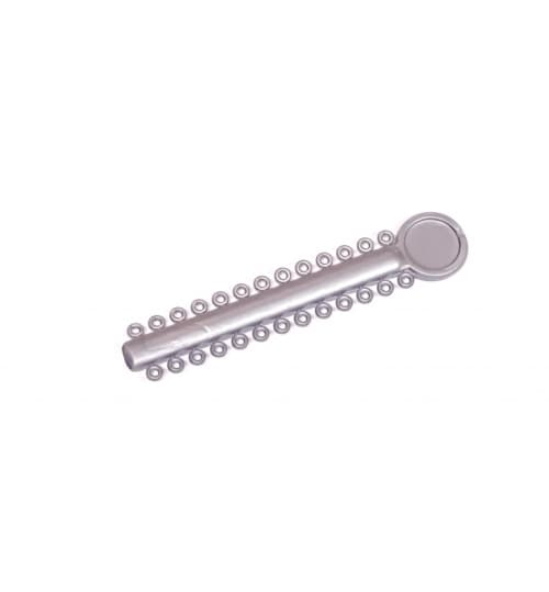 OrthoExtent Orthodontic Ligature Ties, Silver/Grey, 26 Ties per Stick, 1040 Ties per Bag - OrthoExtent Orthodontic Ligature Ties Silver/Grey. 26 ties on each stick. 1040 - Image 1