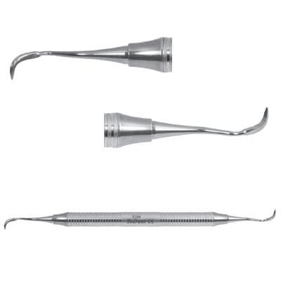 Osung #S204 Double-End Scaler with Lightweight Hollow Stainless Steel Handle - Osung #S204 double-end Scaler with lightweight hollow stainless steel handle - Image 1