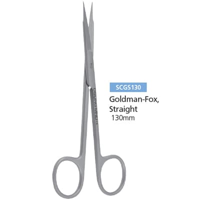 Osung Goldman-Fox 5" (130mm) Straight Scissors - Osung Goldman-Fox 5" (130mm) straight scissors - Image 1