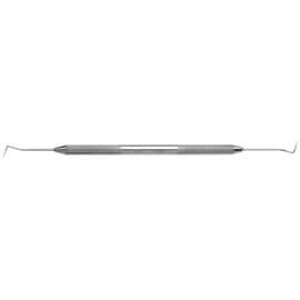 Osung #2 Double End Dental Explorer with Stainless Steel Handle - Osung #2 Double End Dental Explorer with a Stainless Steel Handle. The explorer - Image 1
