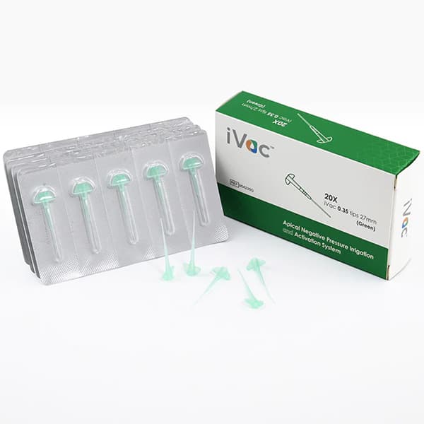 Pac-Dent iVac Apical Negative Pressure Irrigation System Tips, 0.35 mm, 27 mm, Green, 20/Pkg, 954235G thumbnail 10